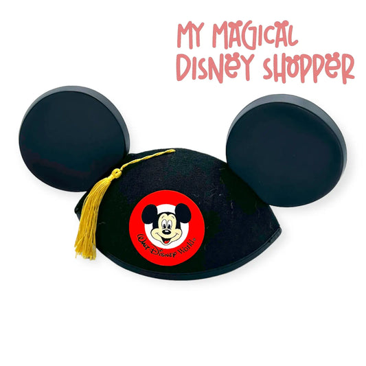 Mickey Mouse Ear Hat with Graduation Tassel - Disney College Program