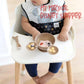 Mickey Mouse Gold Silicone First Feeding Set