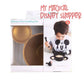 Mickey Mouse Gold Silicone First Feeding Set