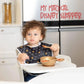 Mickey Mouse Gold Silicone First Feeding Set