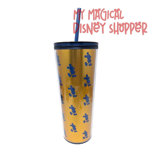 Mickey Mouse Gold Walt Disney World Tumbler