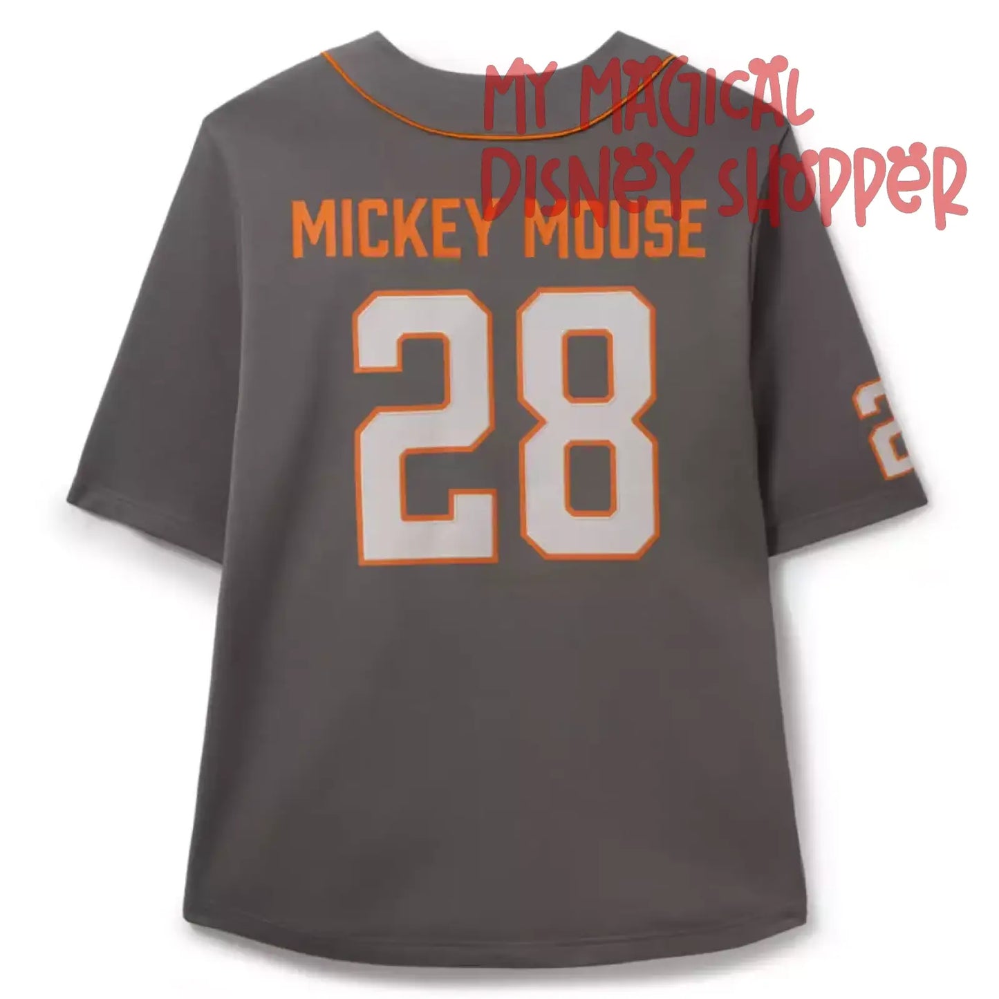 Mickey Mouse Halloween Baseball Shirt for Adults