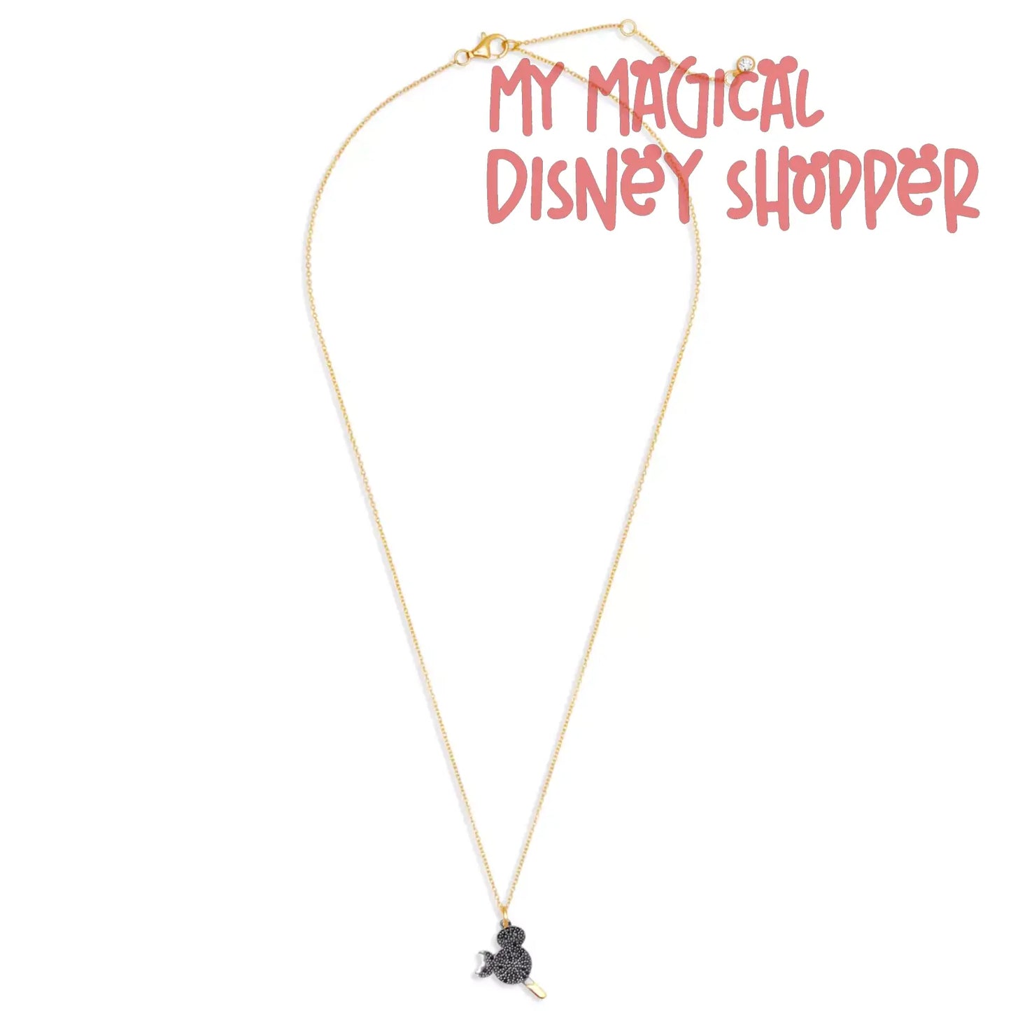 Mickey Mouse Ice Cream Bar Necklace by CRISLU