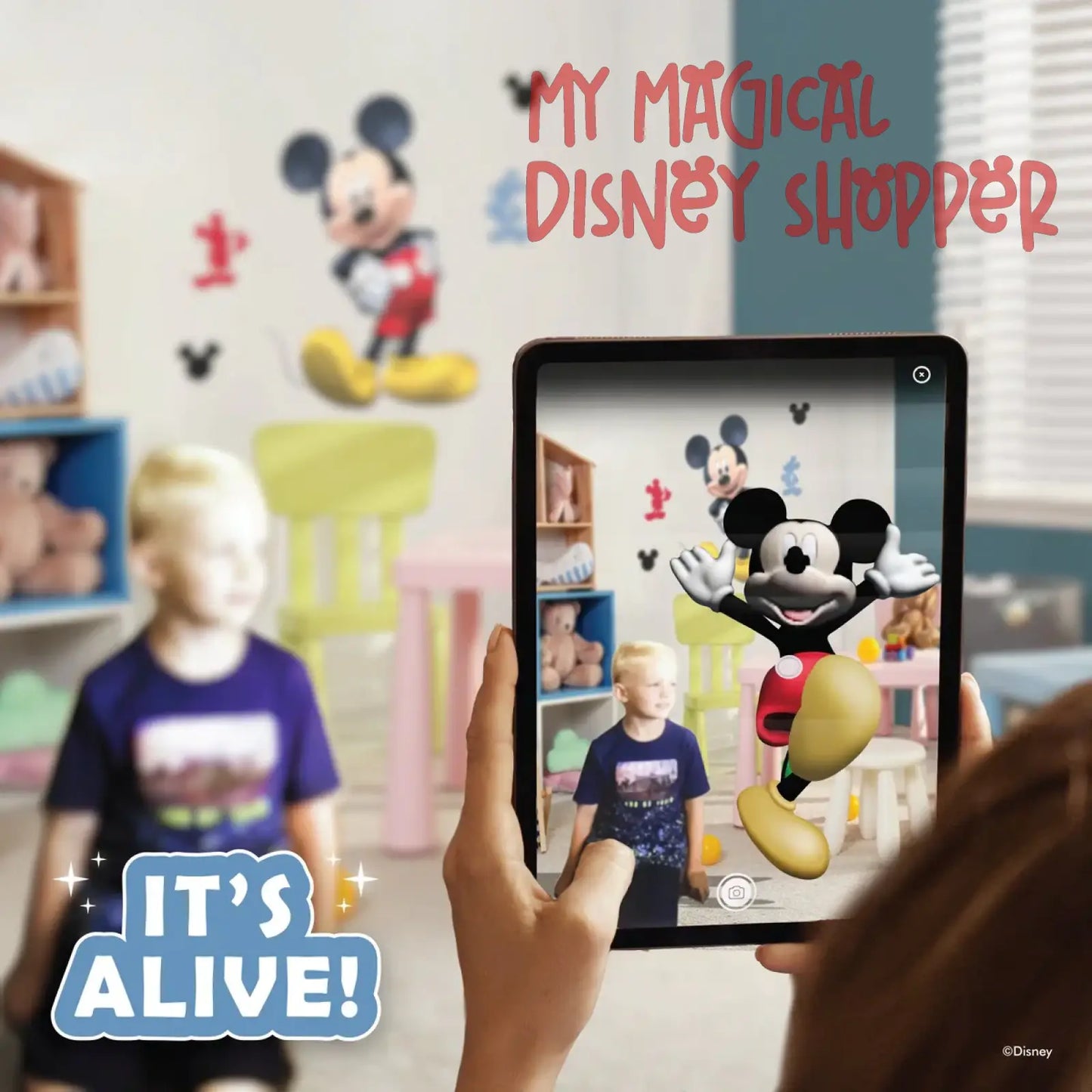 Mickey Mouse Interactive 29" Wall Decal