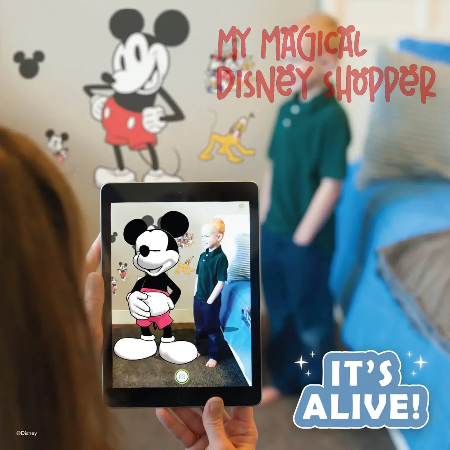 Mickey Mouse Interactive Removable Wall Decal