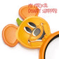 Mickey Mouse Jack-o'-Lantern Halloween Ear Headband for Adults