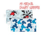 Mickey Mouse Reusable Snack Bag, Small 2-Pack