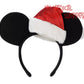 Mickey Mouse Santa Ear Headband