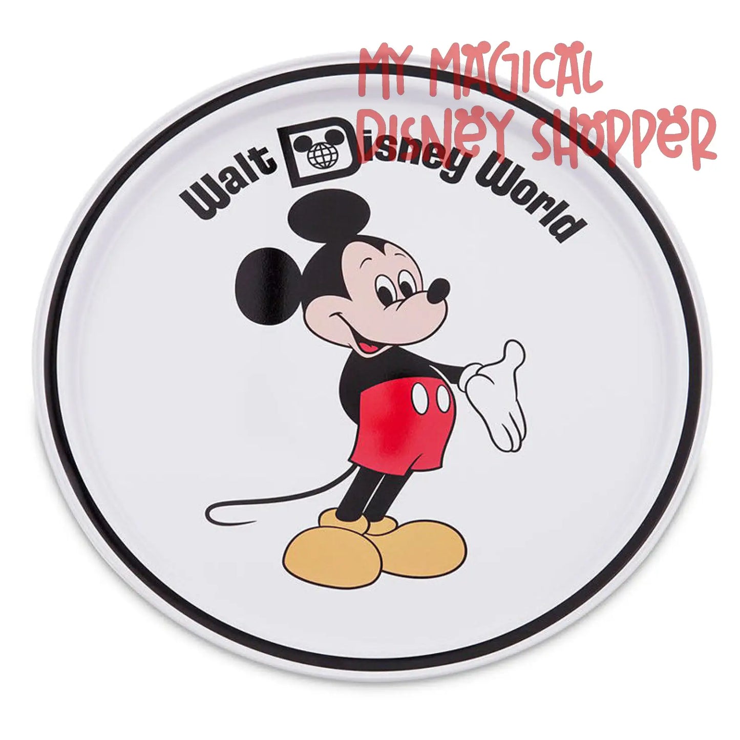 Mickey Mouse Serving Tray – Walt Disney World 50th Anniversary