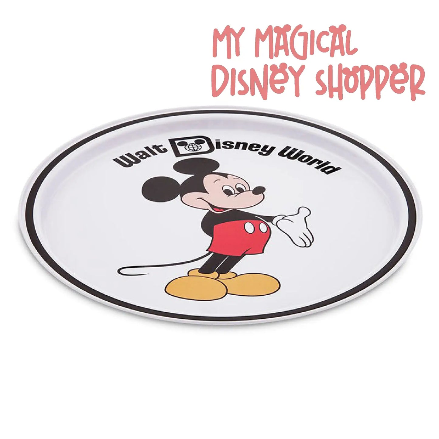 Mickey Mouse Serving Tray – Walt Disney World 50th Anniversary