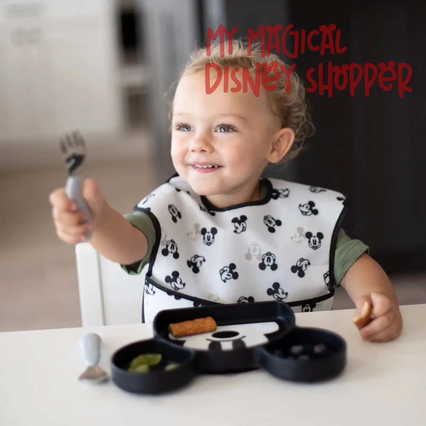 Mickey Mouse Silicone Grip Dish