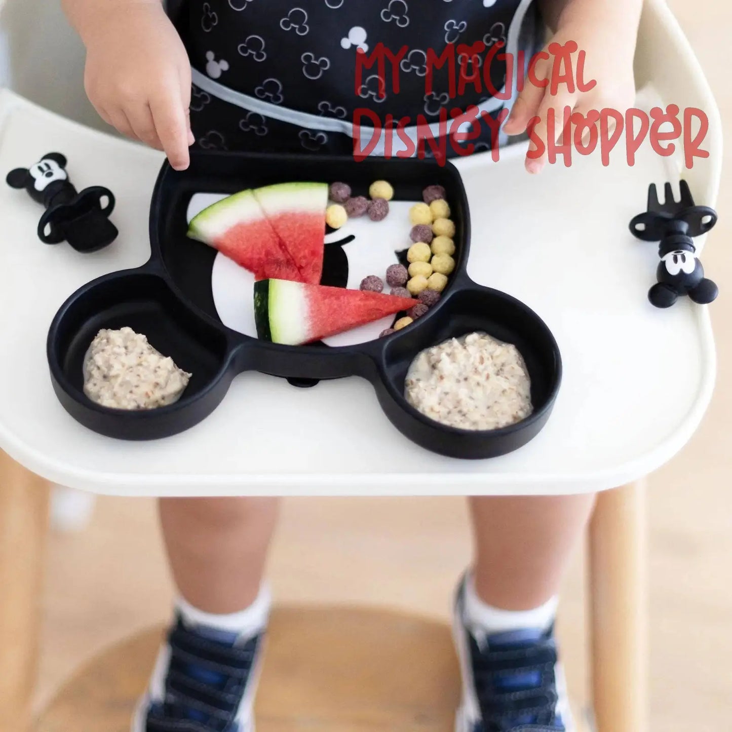 Mickey Mouse Silicone Grip Dish