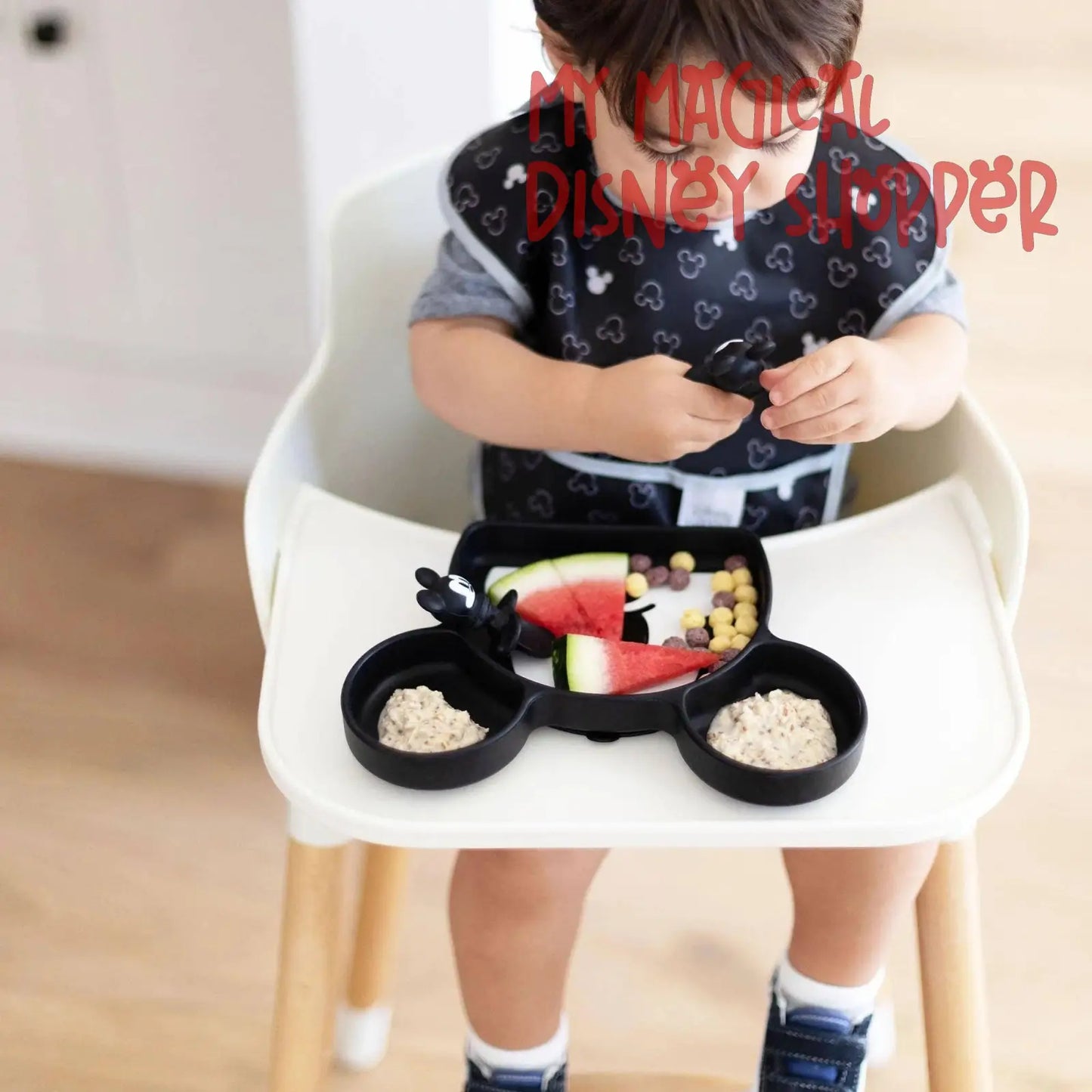 Mickey Mouse Silicone Grip Dish