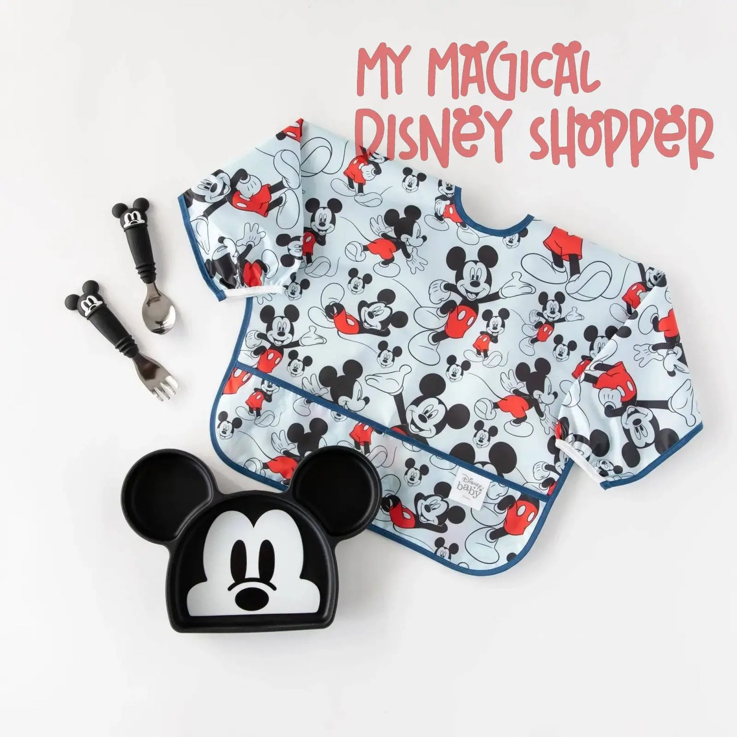 Mickey Mouse Silicone Grip Dish