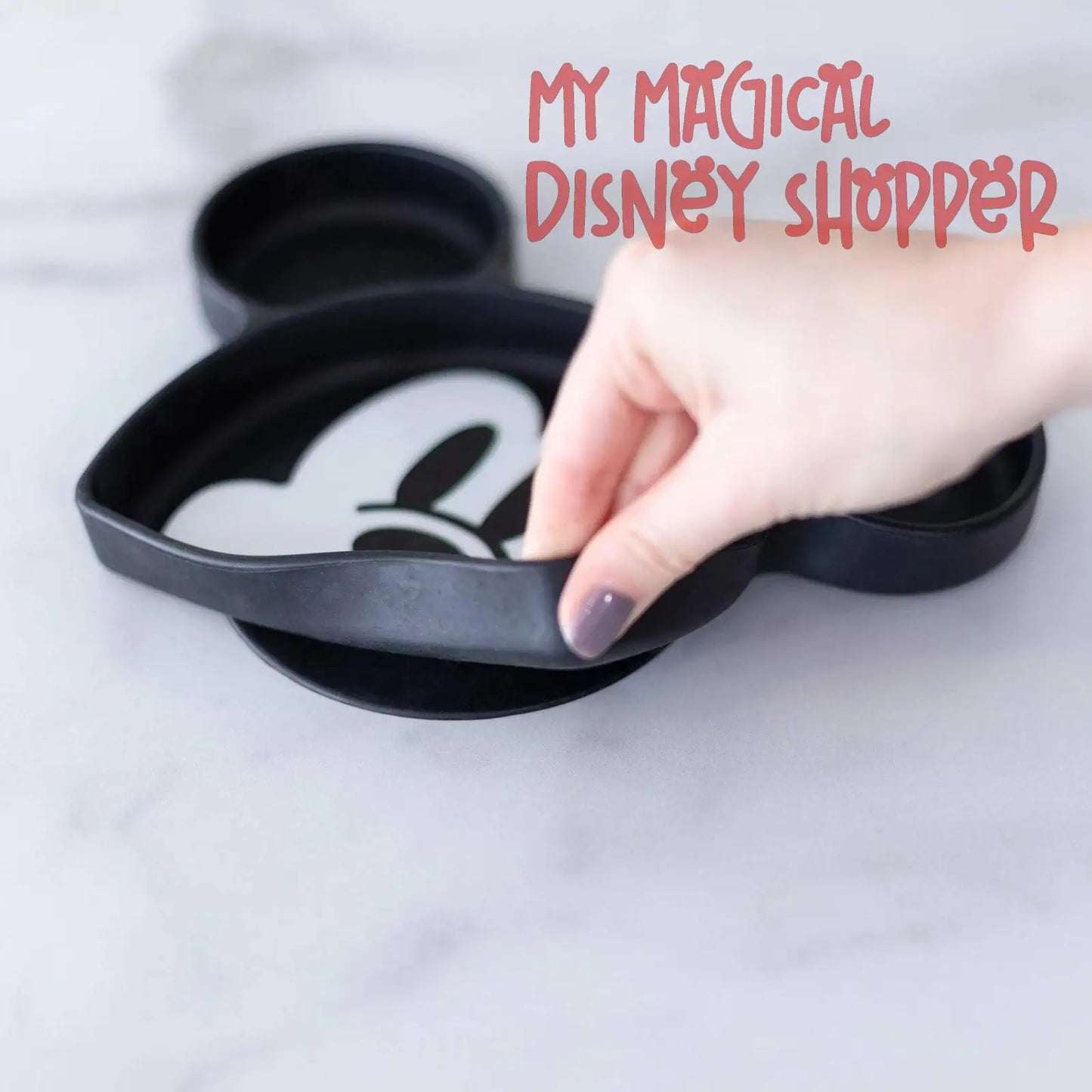 Mickey Mouse Silicone Grip Dish