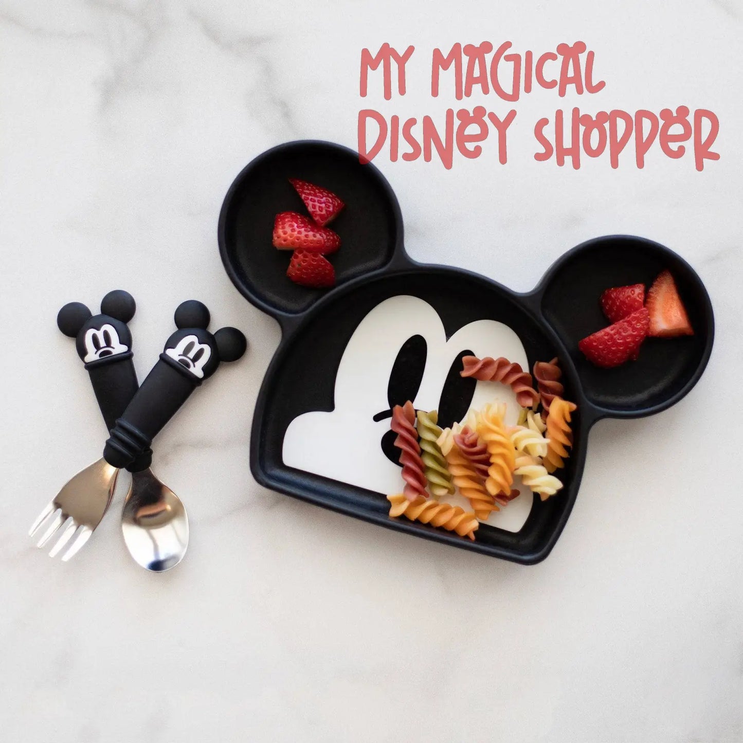 Mickey Mouse Silicone Grip Dish