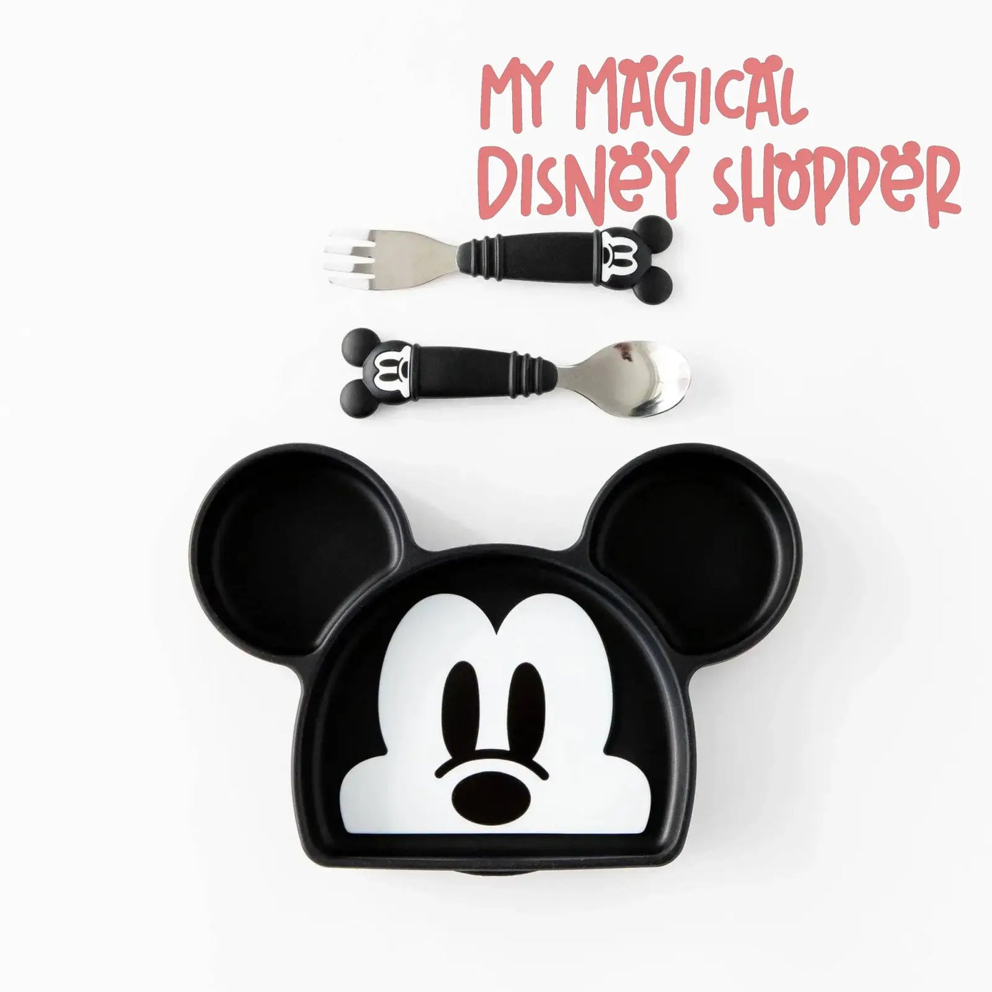 Mickey Mouse Silicone Grip Dish