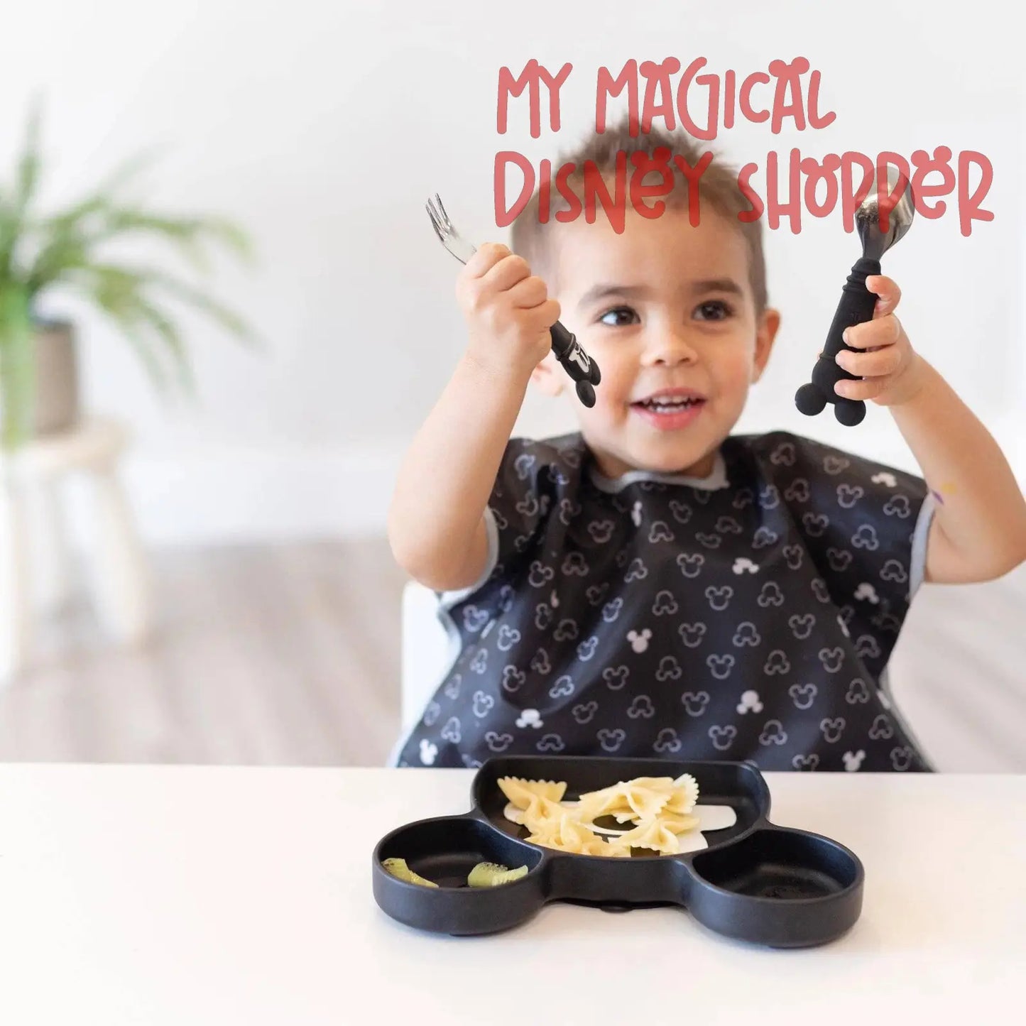 Mickey Mouse Silicone Grip Dish
