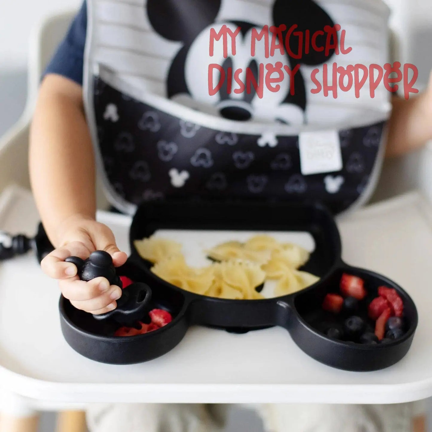 Mickey Mouse Silicone Grip Dish