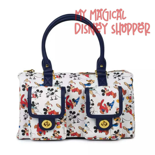 Mickey Mouse Through the Years Satchel