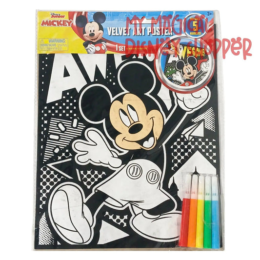 Mickey Mouse Velvet Art Poster