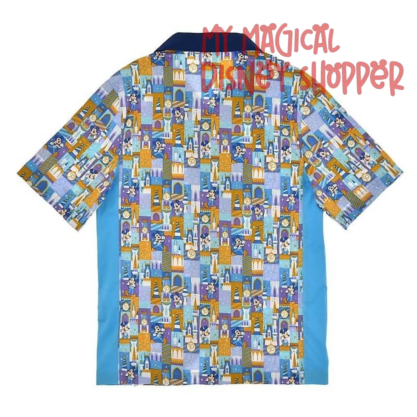 Mickey Mouse Woven Shirt for Adults -Walt Disney World 50th Anniversary