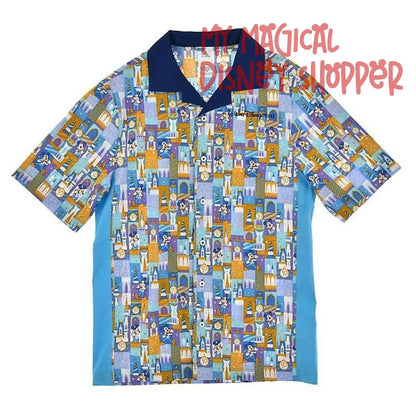Mickey Mouse Woven Shirt for Adults -Walt Disney World 50th Anniversary