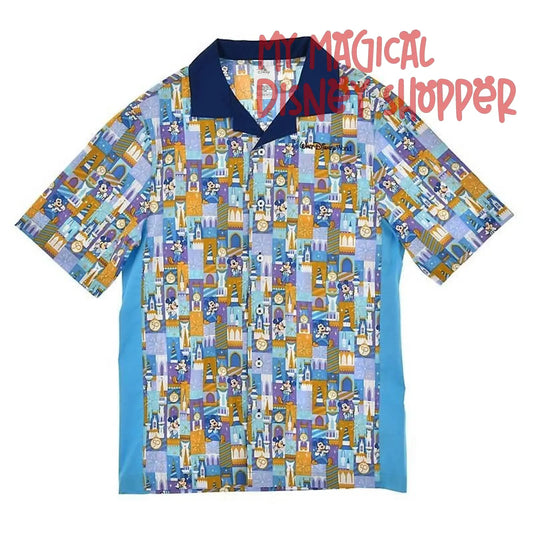 Walt Disney World 50th Anniversary Camp Shirt – The Most Magical Celebration Collection 🏰 - Size Adult XL