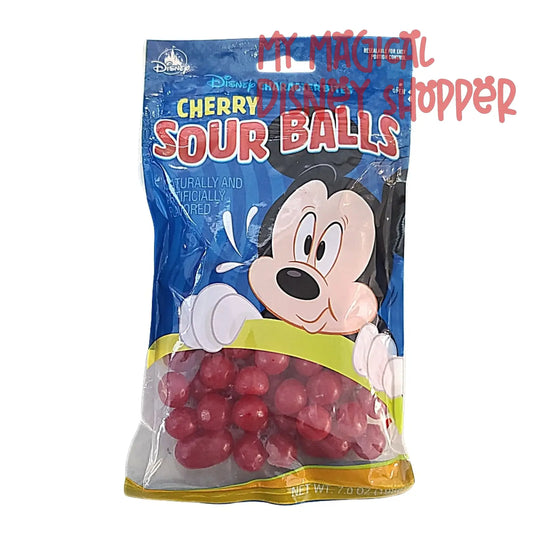 Mickey Sour Cherry Balls Disney Candy - Disney Character Bites