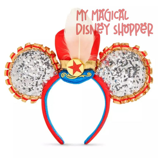 Mickey The Main Attraction - Dumbo The Flying Elephant Disney Ear Headband