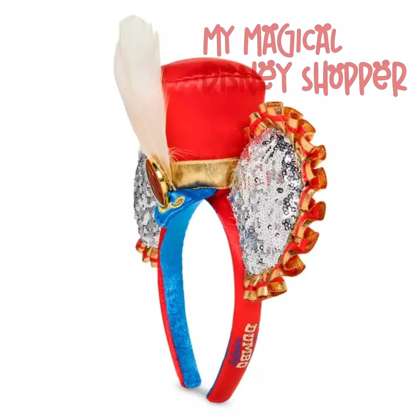 Mickey The Main Attraction - Dumbo The Flying Elephant Disney Ear Headband