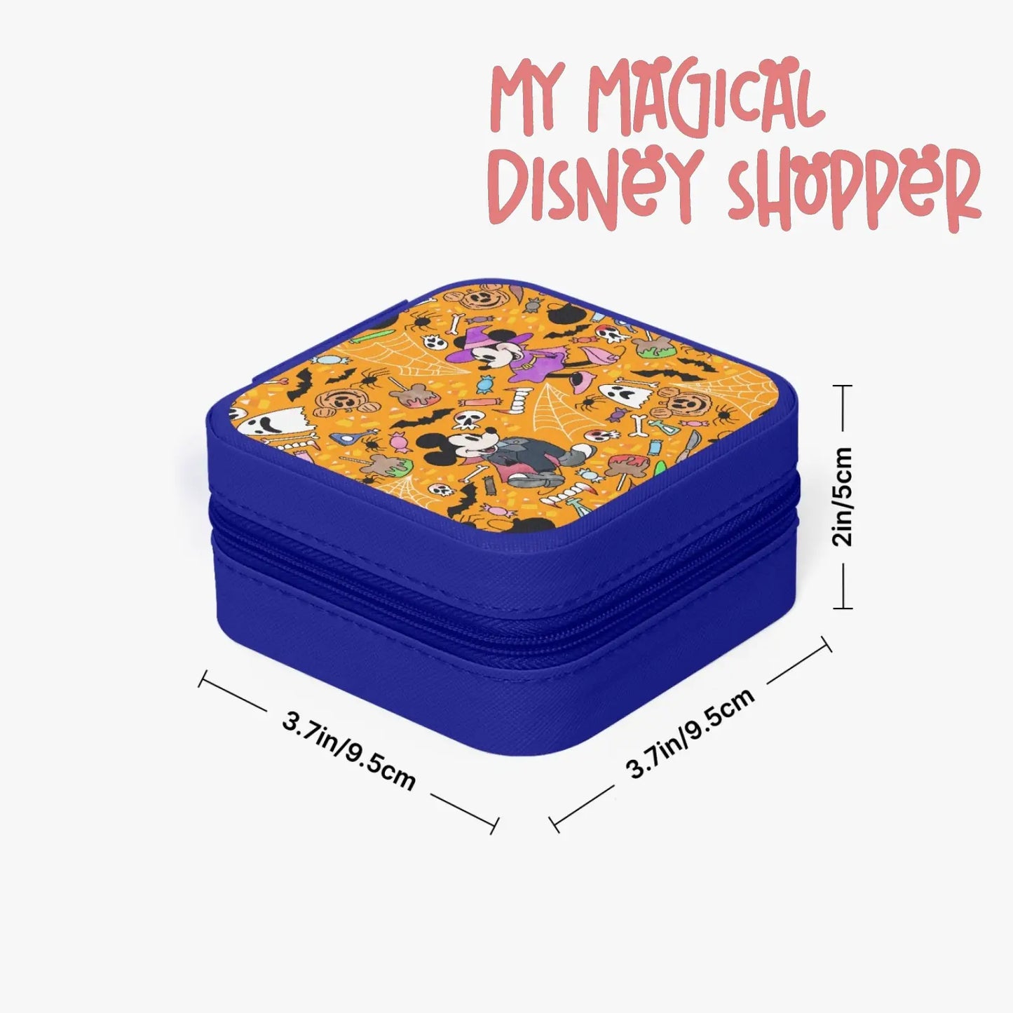 Mickey's No So Scary Leather Jewelry Box