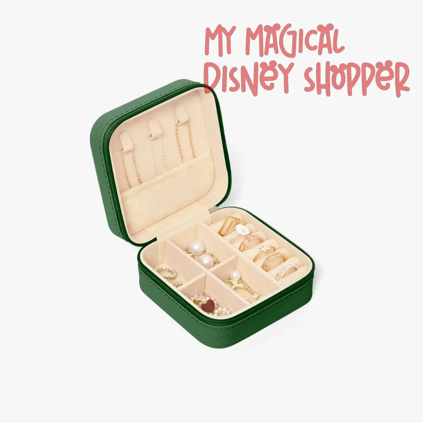 Mickey's No So Scary Leather Jewelry Box