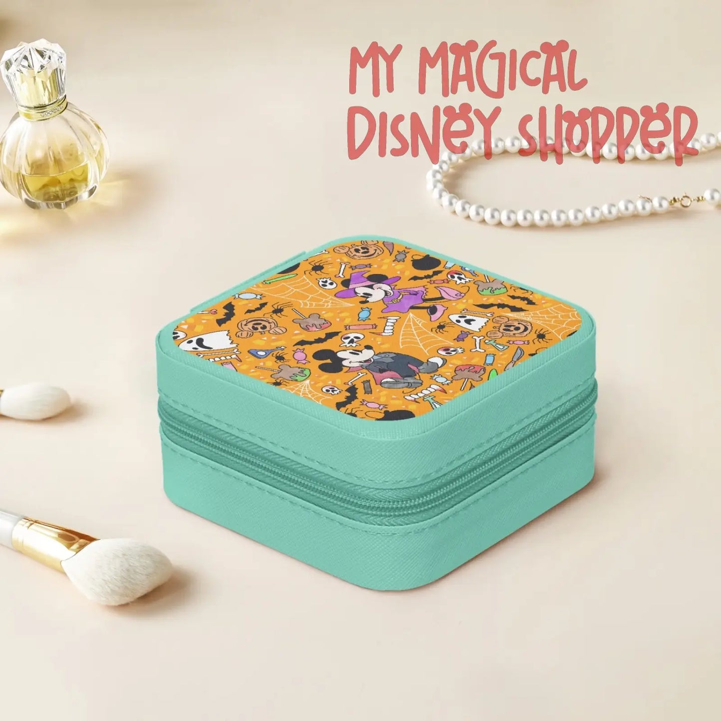 Mickey's No So Scary Leather Jewelry Box