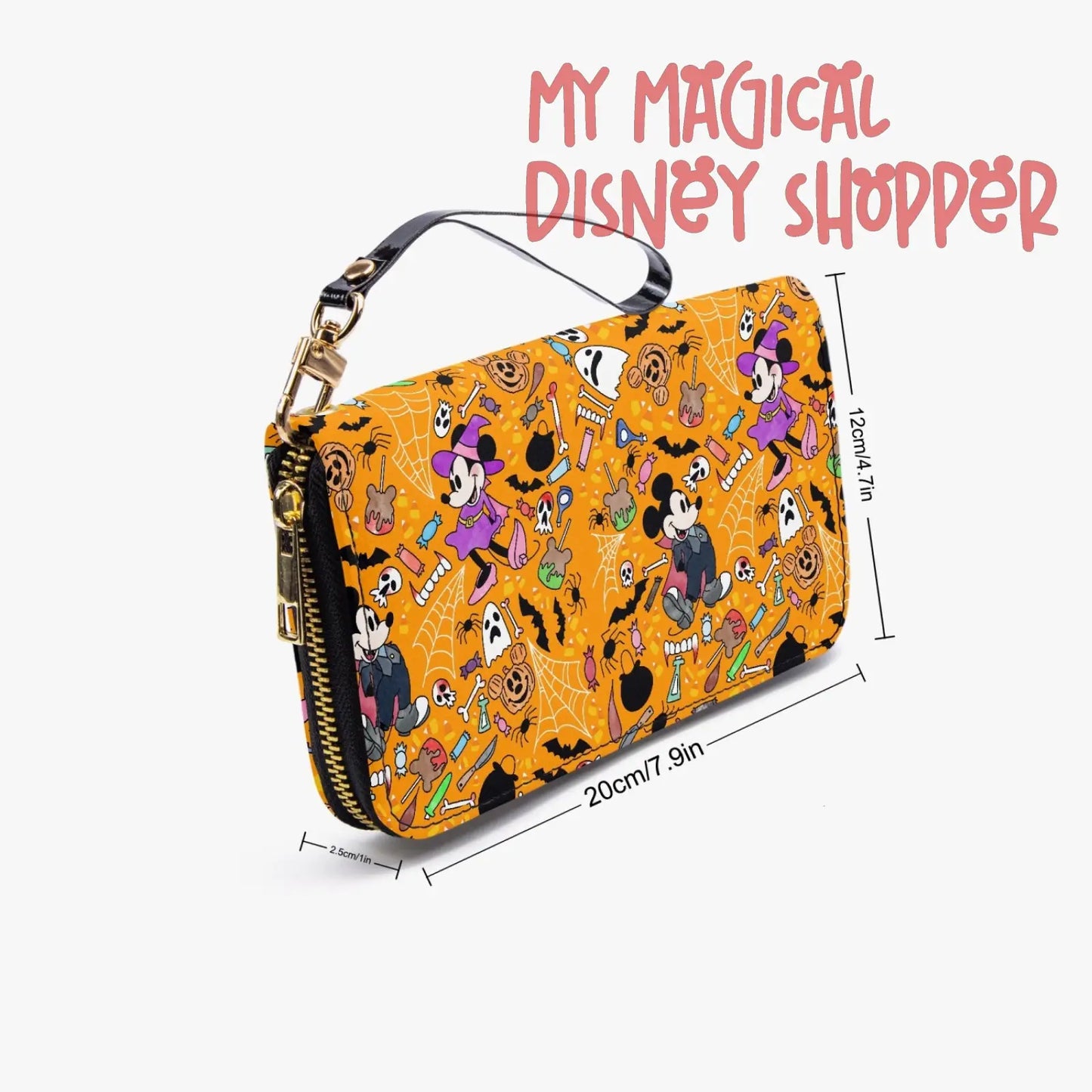 Mickey's No So Scary Wallet with Wrist Strap