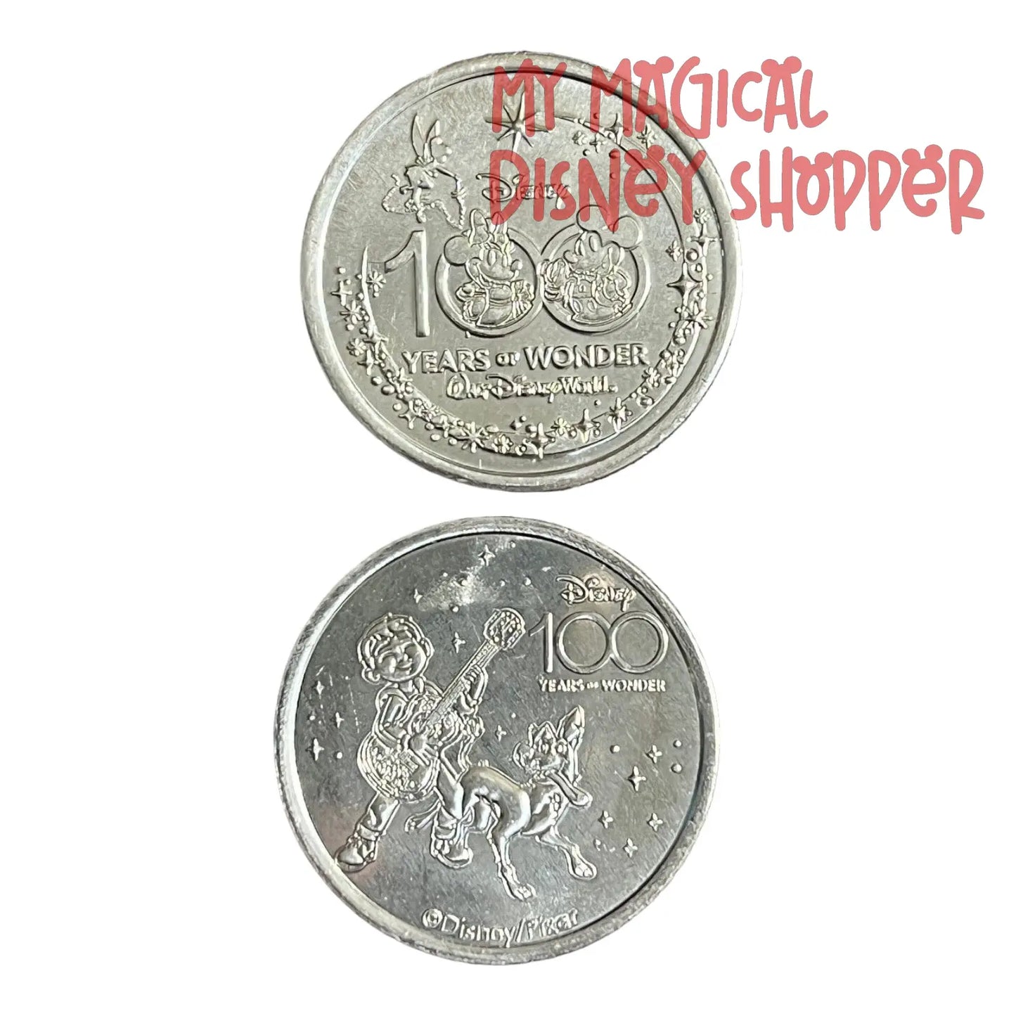 Miguel & Dante Disney 100 Silver Medallion