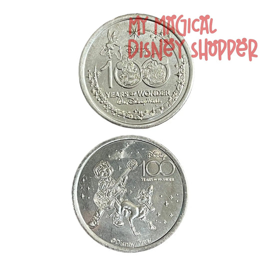 Miguel & Dante Disney 100 Silver Medallion