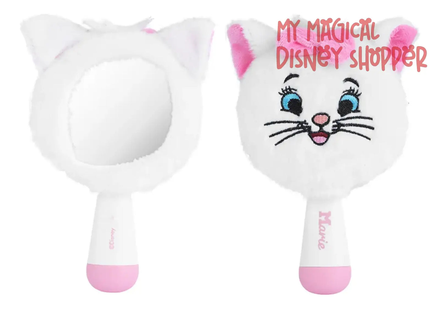 Miniso Marie Aristocats Plush Hand Mirror