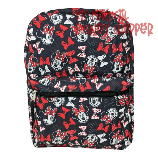 Minnie Bow 16" Backpack with All Over Print