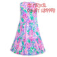 Disney x Lilly Pulitzer Minnie Mouse & Daisy Duck Lorina Dress – Fantasyland Castle 🌸✨ - Adult Small