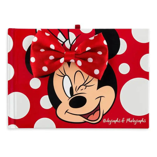 Minnie Mouse autograph and photo album.