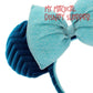 Minnie Mouse Azul Ears Headband