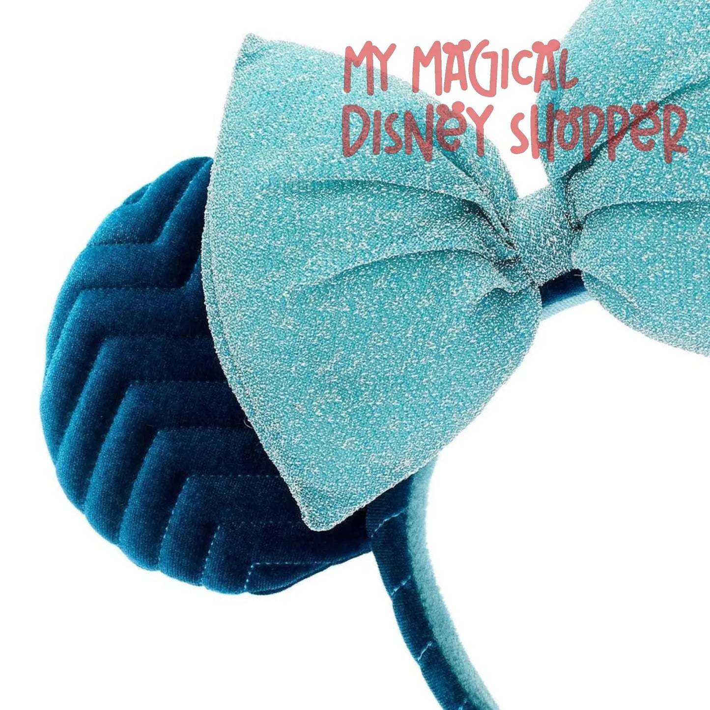 Minnie Mouse Azul Ears Headband