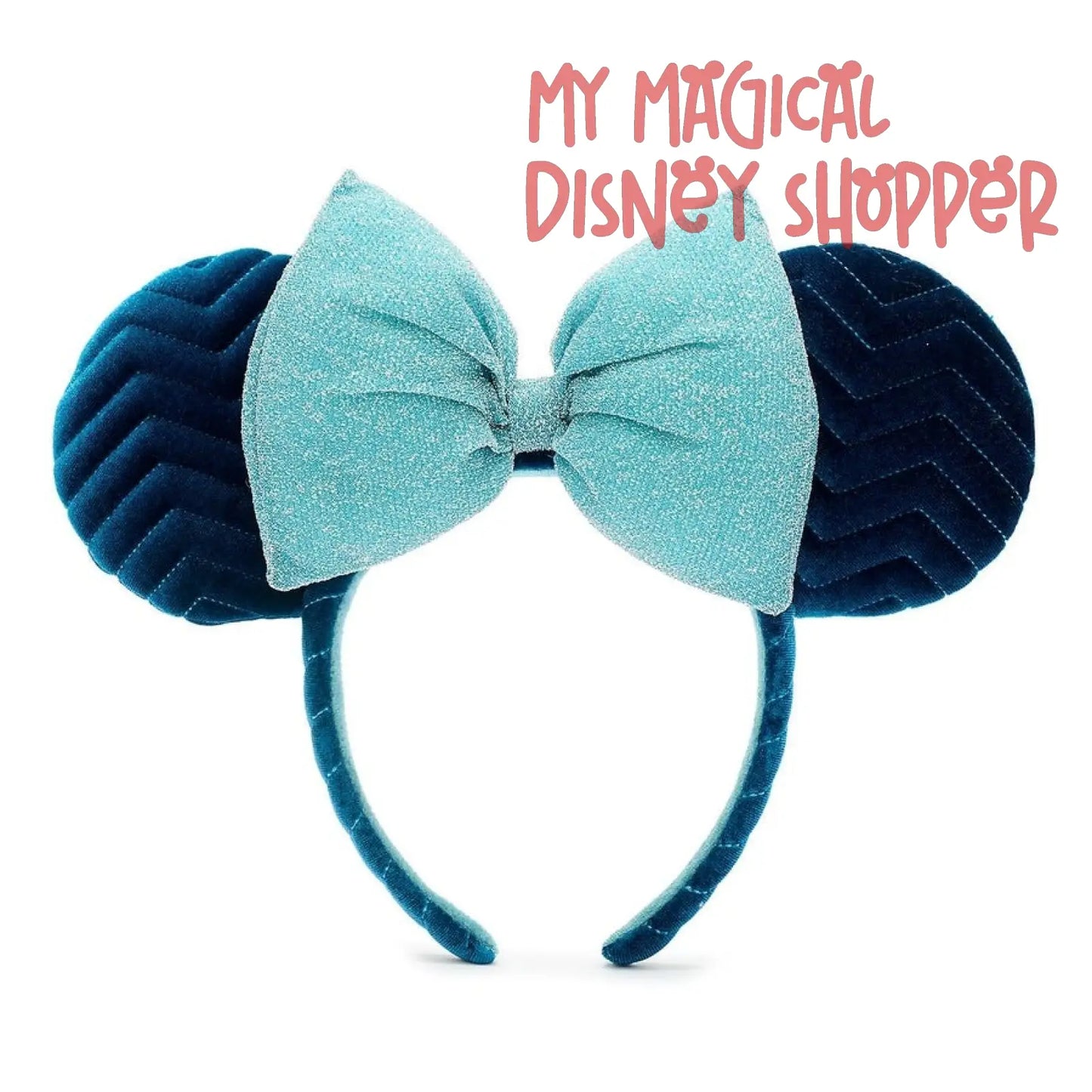 Minnie Mouse Azul Ears Headband