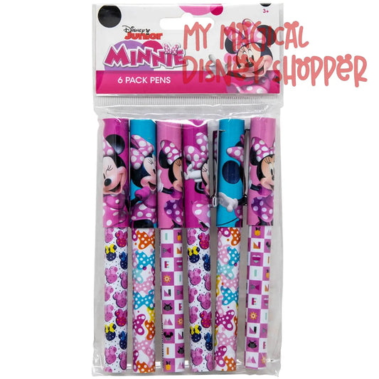 Minnie Mouse Ballpoint Pens Set, 6 Count