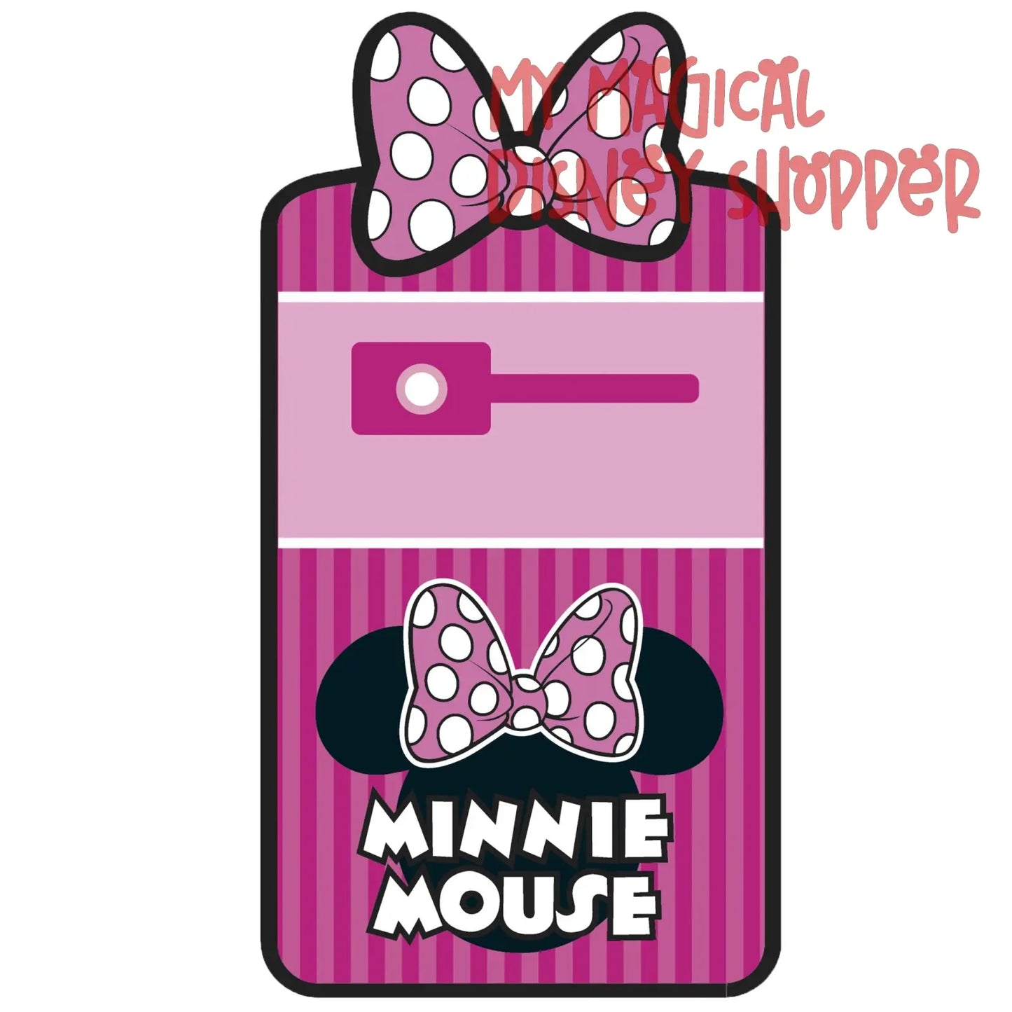 Minnie Mouse Birthday Party Photo Booth Kit, 10pcs