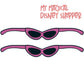 Minnie Mouse Birthday Party Photo Booth Kit, 10pcs