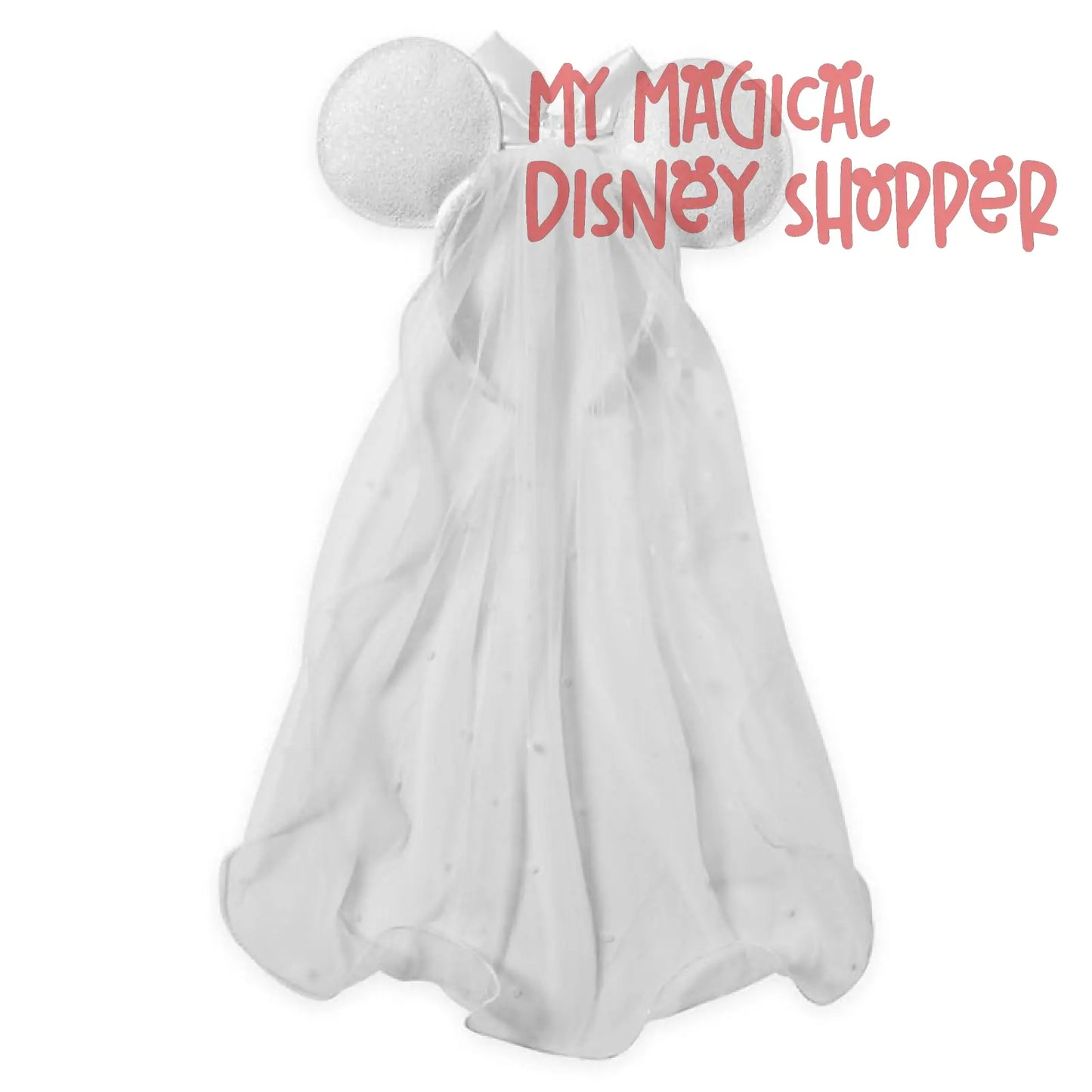 Minnie Mouse Bridal Disney Ear Headband