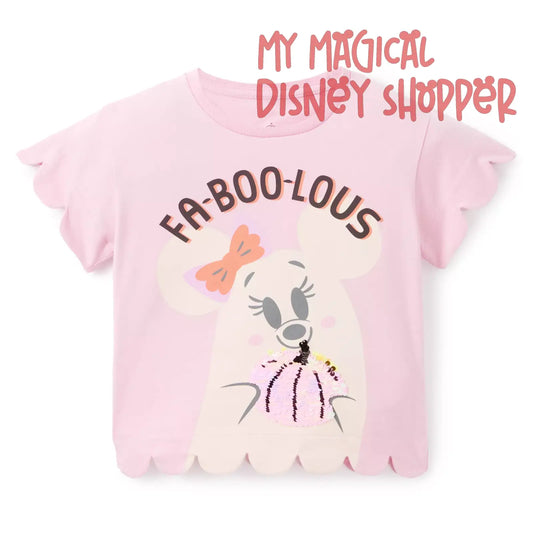 Minnie Mouse Cutie Ghost Fashion Top for Kids