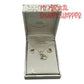 Minnie Mouse Diamond Accent Pendant And Earring Set In Sterling Silver With 18k Rose Gold Plated Accents